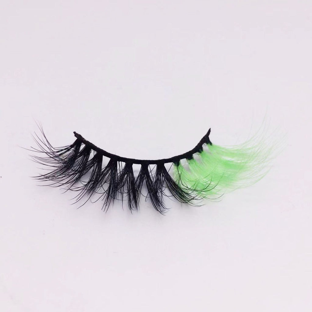 Colorful Faux Eyelashes for Festivals - Soft & Curly