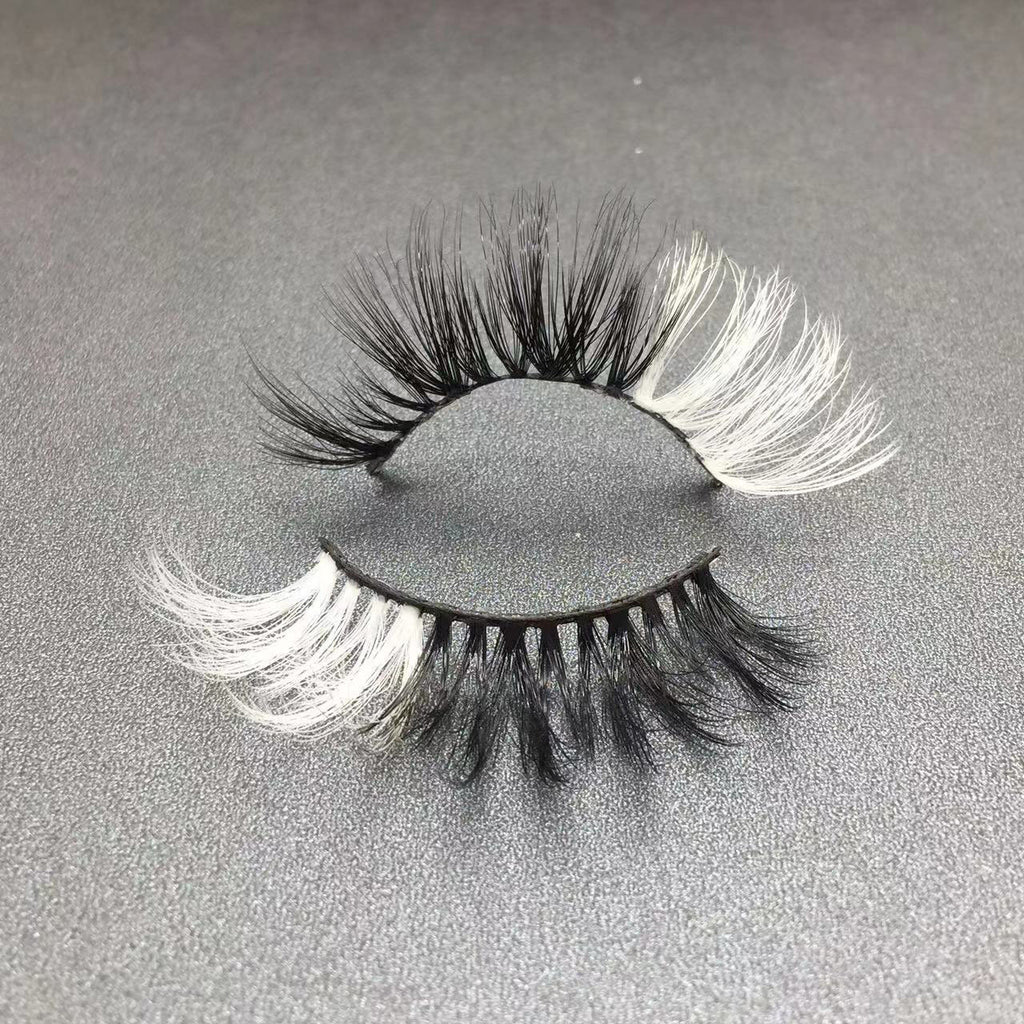 Colorful Faux Eyelashes for Festivals - Soft & Curly
