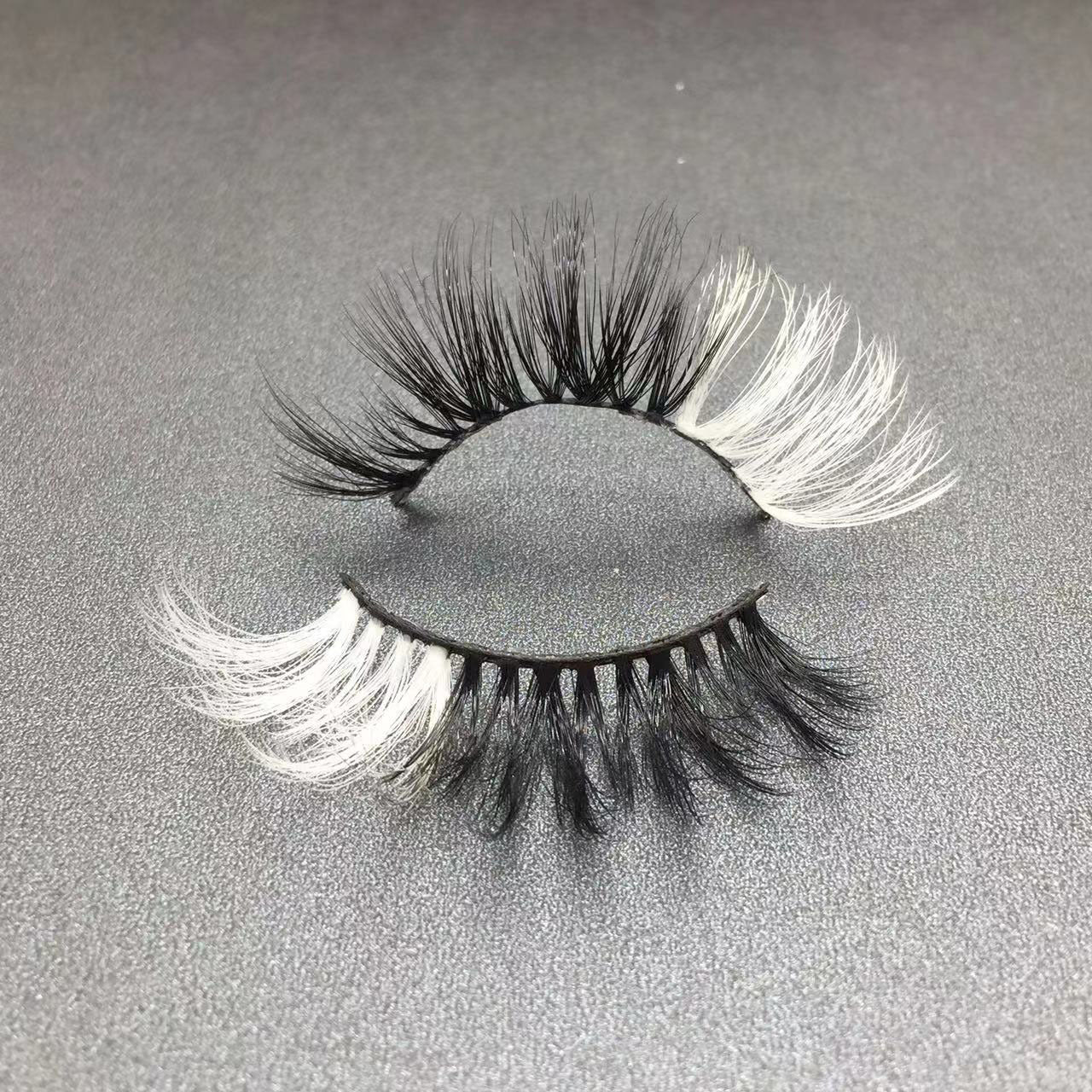 Colorful Faux Eyelashes for Festivals - Soft & Curly
