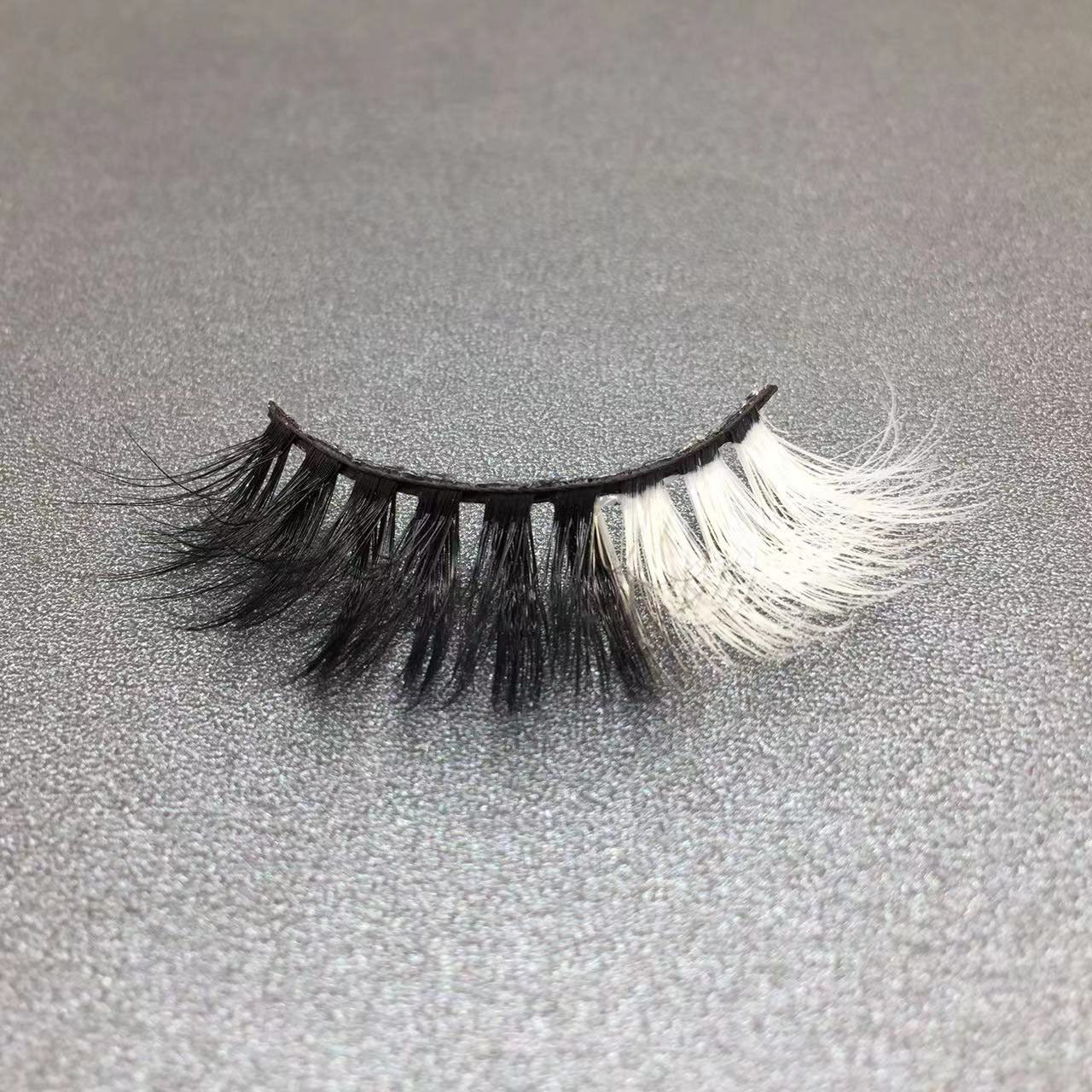 Colorful Faux Eyelashes for Festivals - Soft & Curly