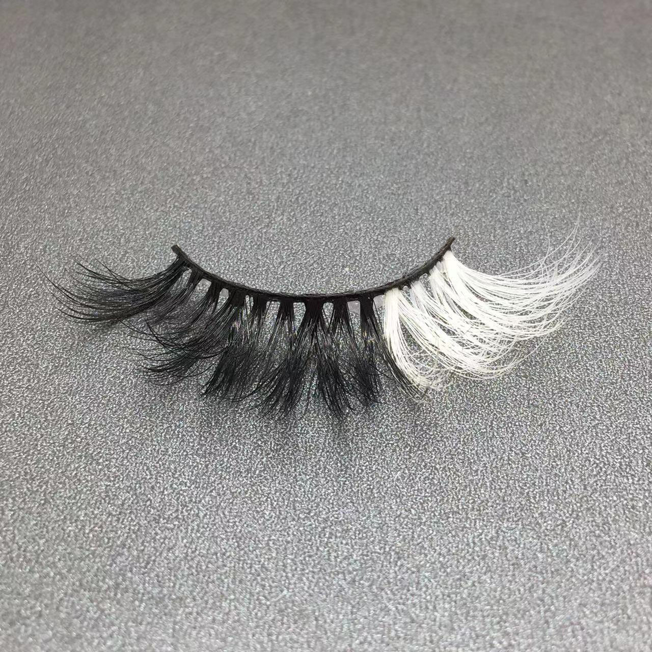 Colorful Faux Eyelashes for Festivals - Soft & Curly