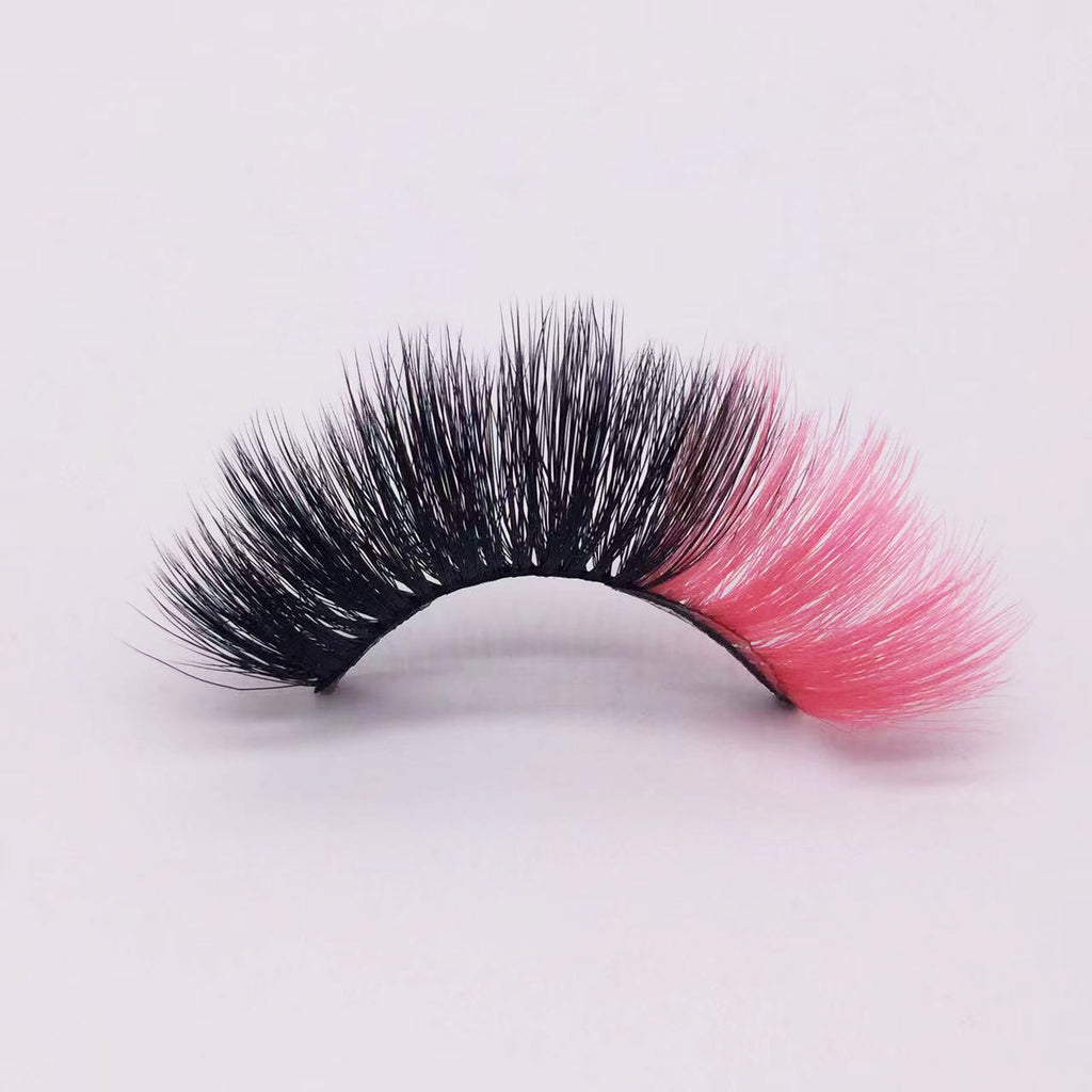 Colorful Faux Eyelashes for Festivals - Soft & Curly